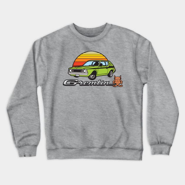 AMC Gremlin Car Crewneck Sweatshirt by Chewbaccadoll